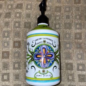 Fresh lavender hand soap